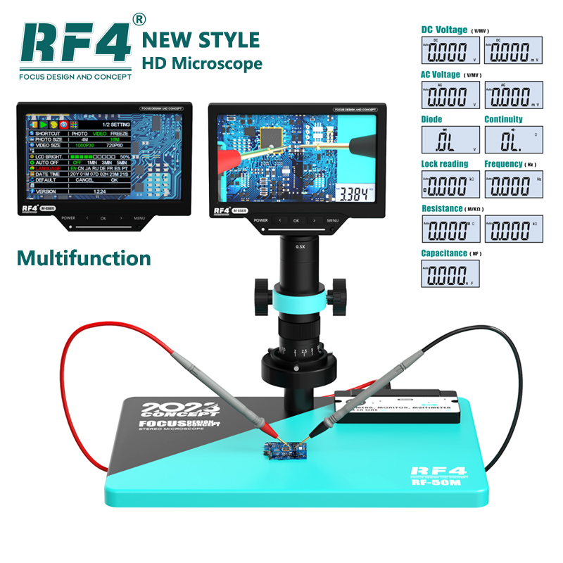 Simul-Focal Industrial Microscope 4K Hdmi - 1080P 4K HDMI USB Industrial Digital