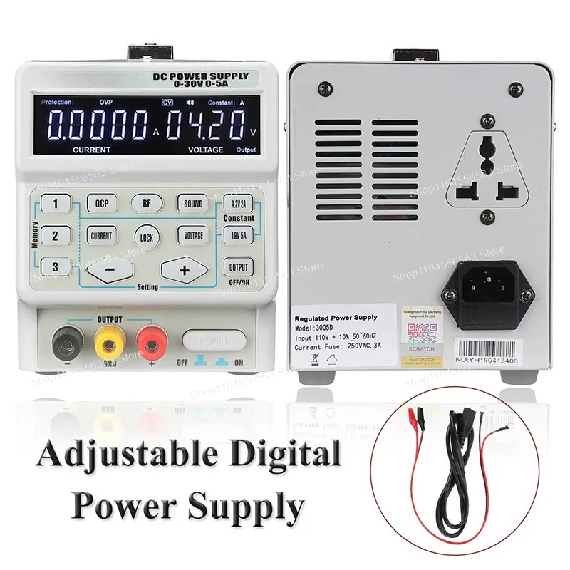 3005D High Precision Digital A - High Precision Dc Power Supply 30V 10A review and price