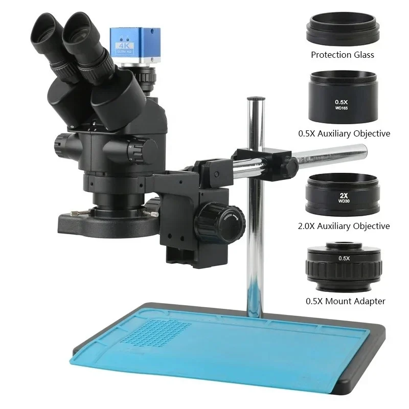 24MP 4K 1080P HDMI Video Camer - Trinocular Stereo Microscope 7X-45X review and price
