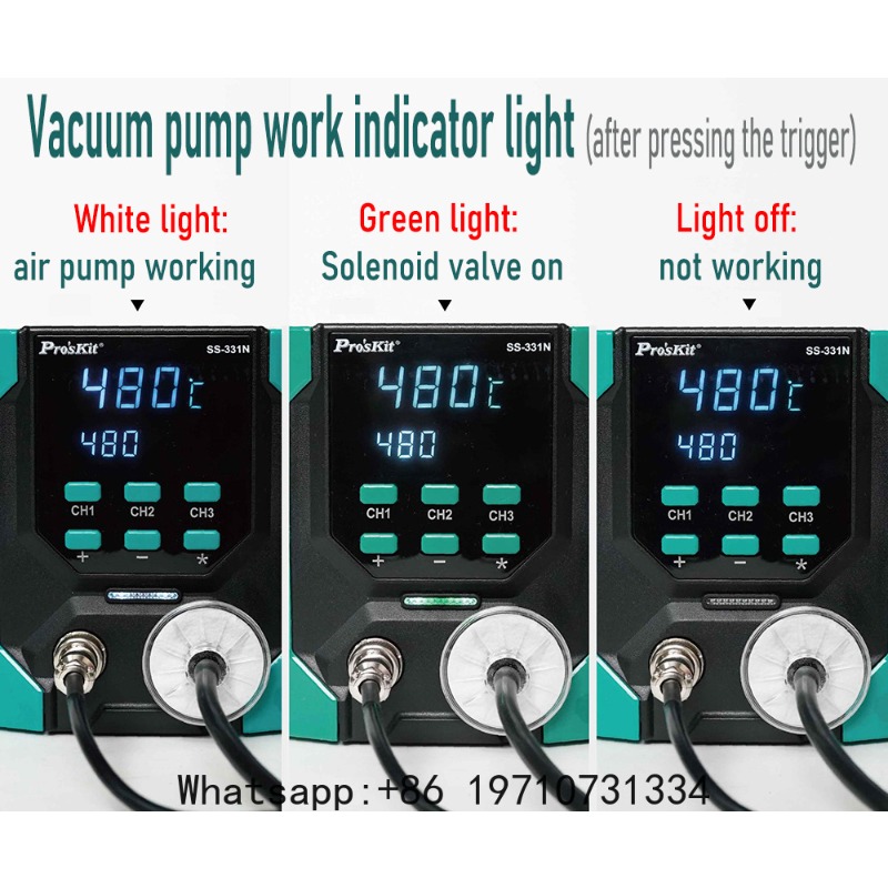 SS-331N Digital Electric Desol - Desoldering Pump Electric Vacuum Station review and price