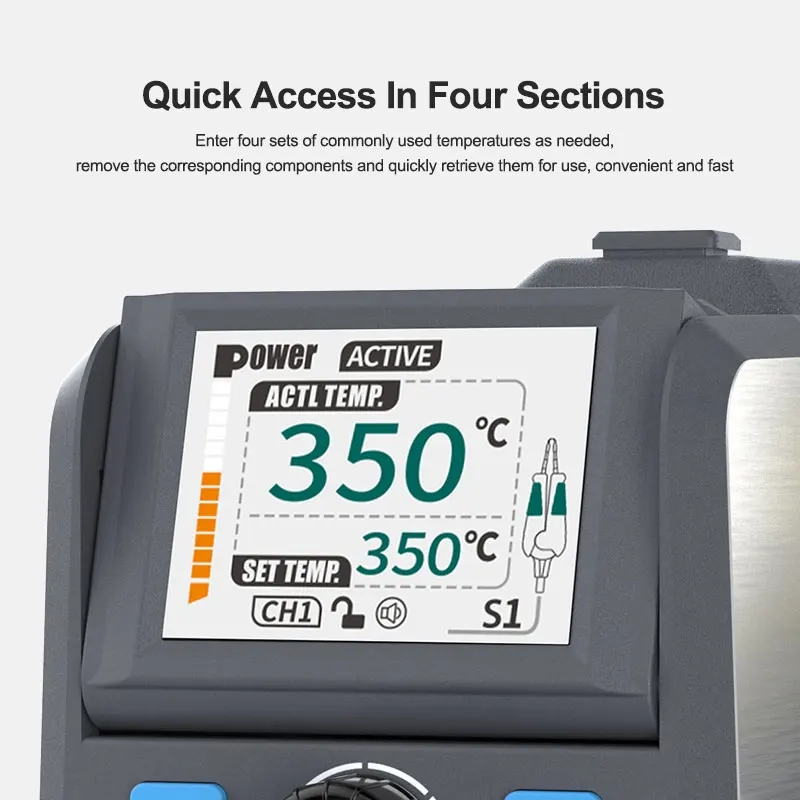 SUNSHINE S1 Precision Tweezers - C210 Precision Soldering Station review and price