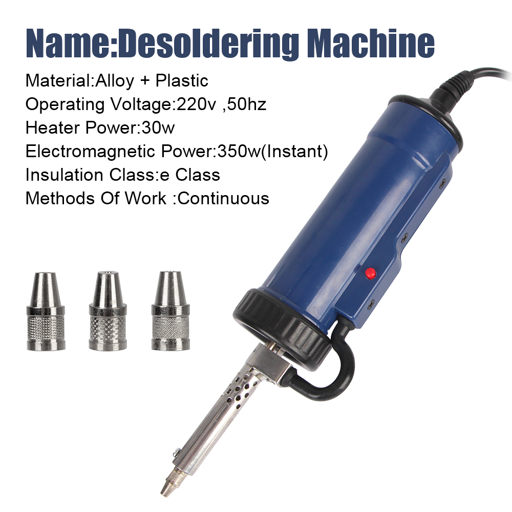 Remove Pump with 3 Suction Noz - Desoldering Pump Electric Vacuum Station review and price